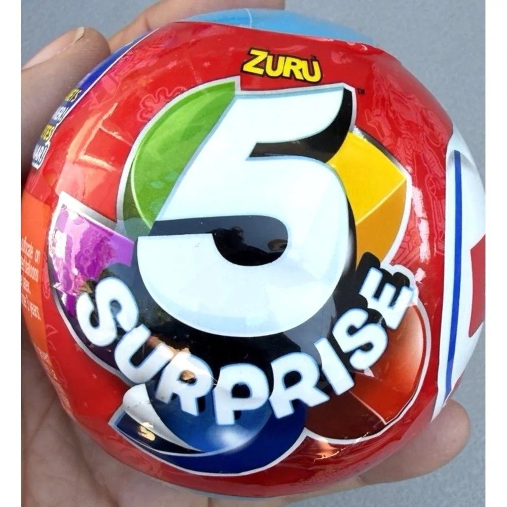 ZURU 5 Surprise Mystery Toy Balls Lot Of 4 New Sealed